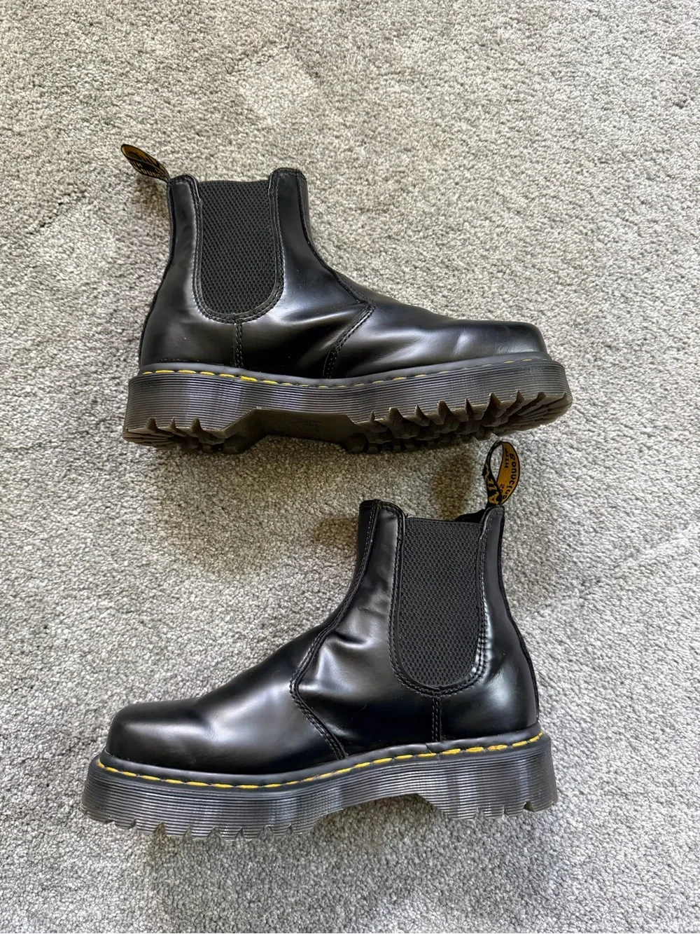 Size 7 Mens 8 Womens - Dr. Martens 2976 Bex Squared Chelsea boots